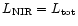 $L_{\rm NIR}=L_{\rm tot}$