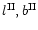 $l^{\rm II},b^{\rm II}$