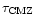 $\tau_{\rm CMZ}$