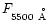 $F_{5500\ {\rm\AA}}$