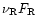 $\nu _{\rm R} F_{\rm R}$