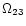 $\Omega _{23}$