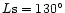$L{\rm s}=130^\circ$