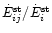 $\dot{E}^{\rm st}_{ij}/\dot{E}^{\rm st}_{i}$