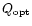 $Q_{\rm opt}$