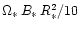 $\Omega_\ast\,B_\ast\,R_\ast^2/10$