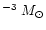 $^{-3}~M_\odot$