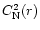 $C_{\rm N}^2(r)$