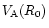 $V_{\rm A}(R_0)$