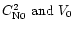 $C_{\rm N0}^2 \mbox{ and } V_0$
