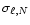 $\sigma_{\ell,N}$