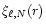 $\xi_{\ell,N}(r)$