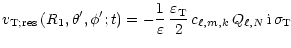 $\displaystyle {v_{{\rm T};{\rm res}} \left(R_1, \theta^\prime, \phi^\prime; t \...
...silon_{\rm T} \over 2}\, c_{\ell,m,k}\,
Q_{\ell,N}\, {\rm i}\, \sigma_{\rm T} }$