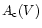 $A_{\rm c}(V)$