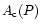 $A_{\rm c}(P)$