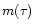 $m(\tau)$