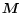 $\vec{M}$