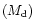 $(M\rm _d)$