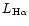 $L_{\rm H\alpha}$