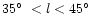 $35\hbox{$^\circ$ }< l < 45\hbox{$^\circ$ }$