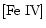 $\rm [Fe~IV]$