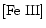 $\rm [Fe~III]$
