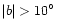$\vert b\vert>10\hbox{$^\circ$ }$