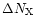 $\Delta
N_{\rm X}$