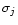 $\sigma _{{j}}$
