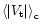 $\left< \vert V_{\rm {t}}\vert \right>_{\rm {c}}$