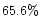 $65.6\%$
