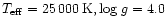 $T_{\rm eff}=25\,000\,{\rm K}, \log\,g=4.0$