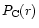 $P_{\rm C}(r)$