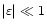 $\vert\varepsilon\vert \ll 1$