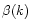 $\beta(k)$
