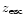 $z_{\rm esc}$