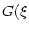 $\displaystyle G(\xi$