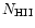 $N_{\rm HII}$