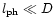 $l_{\rm {ph}} \ll D$