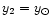 $y_2 = y_\odot$