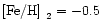 $\mbox{${\rm [Fe/H]}$ }_2=-0.5$