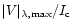 $\vert V\vert _{\lambda,{\rm max}}/I_{\rm c}$