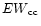 ${EW}_{\rm cc}$