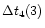 $\Delta t_4(3)$