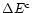 $\Delta E^{{\rm c}}$