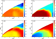 \begin{figure}
\mbox{\psfig{silent=,figure=ms1884f6.eps,width=8cm}\hspace*{1cm}\...
...8cm}\hspace*{1cm}\psfig{silent=,figure=ms1884f9.eps,width=8cm} }
\end{figure}
