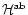 $\mathcal{H}^{\rm ab}$