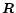${\vec R}$