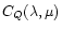 $C_{Q}(\lambda,\mu)$