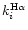 $k_i^{{\rm H}\alpha}$